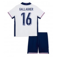 Billiga England Conor Gallagher #16 Barnkläder Hemma fotbollskläder till baby EM 2024 Kortärmad (+ Korta byxor)